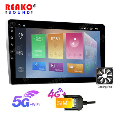 5G Wifi Carpay人間の特徴をもつDSPの車ステレオAM FM RDS 9
